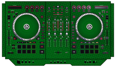 Numark NS 7 II Skin Gradienter Green